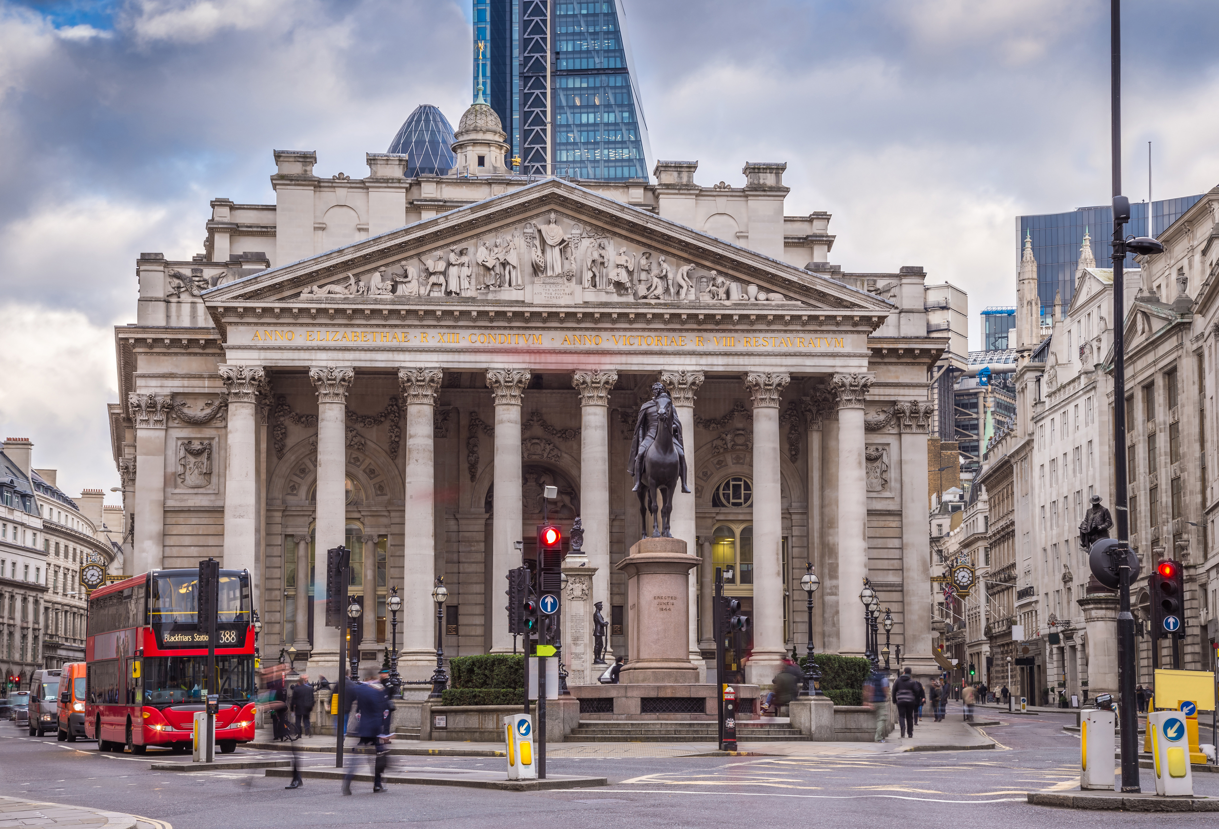 The Bank of England, London.