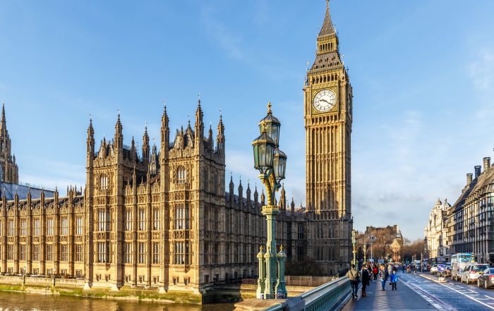 UK Houses of Parliament.